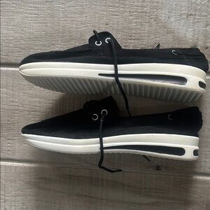 Black Canvas Sneakers